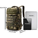 Чоловічий тактичний рюкзак для подорожей, фото 2