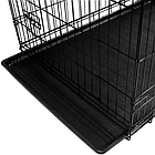 МЕТАЛЕЧНА КЛІТИНА ПЕРЕНЕСКА ДЛЯ СОБАК AML (122X76X83) XXL, фото 4