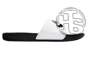 Жіночі шльопанці Найк Nike Benassi Slide White Black ALL04396