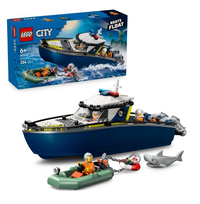 LEGO City Переслідування на поліцейському катері [60456], фото 1