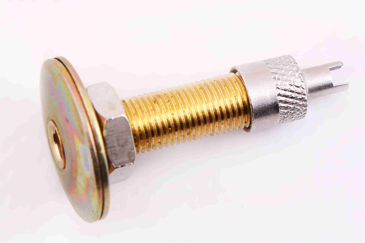 Штуцер для камери ремонтний метал. 27 мм (метал. ковпачок), фото 1