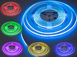 Світлодіодна стрічка Diasha COB 24V IP20 RGB 10мм