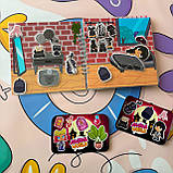 Альбом на липучках Аватар Ворлд будинок Уенсдей та Енід тока бока, фото 3