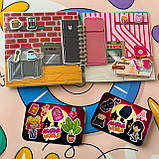 Альбом на липучках Аватар Ворлд будинок Уенсдей та Енід тока бока, фото 6