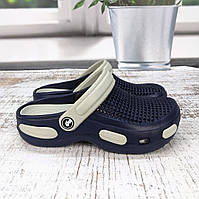 Крокси підліткові для хлопчика Jose Avorales сині 4979