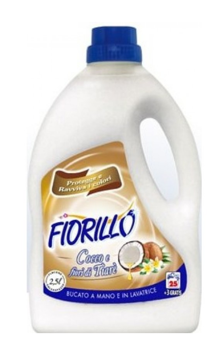 Гель для прання Fiorillo Cocco fiori di Tiare 2.5 л 8017412004184