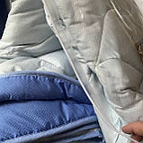 Літня ковдра двоспальна 175*215 см Ковдра літня, наповнювач бавовна. Стьобана ковдра ODA, фото 2