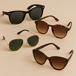 Сонцезахисні окуляри, футляри