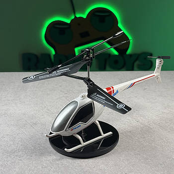 Вертоліт на радіоуправлінні Doctor Heli Білий | Гвинтокрил на пульті управління | Гелікоптер на радіокеруванні