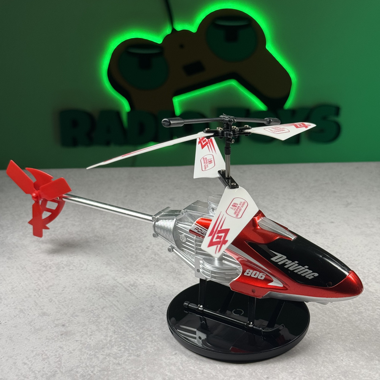 Вертоліт на пульті Batrider Червоний | Гвинтокрил на радіокеруванні | Гелікоптер на радіоуправлінні, фото 1