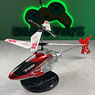 Вертоліт на пульті Batrider Червоний | Гвинтокрил на радіокеруванні | Гелікоптер на радіоуправлінні, фото 3