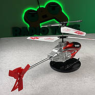Вертоліт на пульті Batrider Червоний | Гвинтокрил на радіокеруванні | Гелікоптер на радіоуправлінні, фото 2