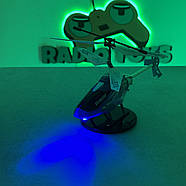 Вертоліт на пульті Batrider Синій | Гвинтокрил на радіокеруванні | Гелікоптер на радіоуправлінні, фото 3