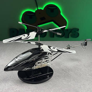 Вертоліт на пульті керування Sky Hunter Чорний | Гвинтокрил на радіокеруванні | Гелікоптер на радіоуправлінні