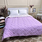 Євро ковдра ODA літня 200х215 см., ОДА  Ковдра літня стьобана, наповнювач бавовна - Хлопкопон, фото 2