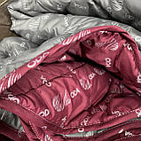 Легка ковдра полуторна 155*215 см Ковдра літня, бавовна наповнювач. Стьобана ковдра ODA, фото 2