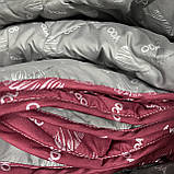 Легка ковдра полуторна 155*215 см Ковдра літня, бавовна наповнювач. Стьобана ковдра ODA, фото 3