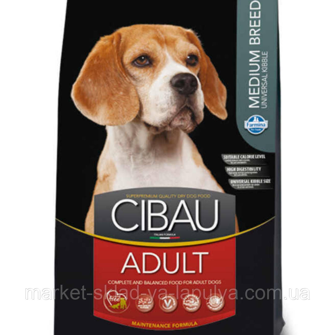 Farmina Cibau Adult Medium Chicken – Сухий корм із куркою 12 кг для собак, фото 1