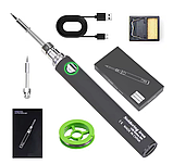 Портативний USB паяльник 5 В 8 Вт з регулюванням температури | Міні-паяльник для дрібного ремонту, фото 2