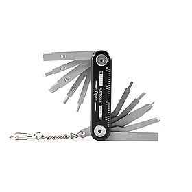 Мульти-інструмент для велосипеда LETGOS BE001 універсальний веломультитул на 12 функцій