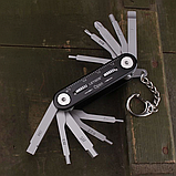 Мульти-інструмент для велосипеда LETGOS BE001 універсальний веломультитул на 12 функцій, фото 2