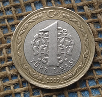 1 лiра 2009 року, Туреччина