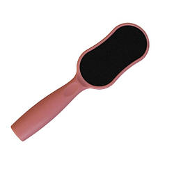 Терка для педикюру двостороння VIVI-BEAUTY, 10,5 х 5 см, Рожева