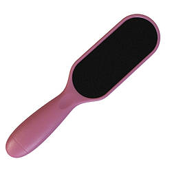 Терка для педикюру двостороння VIVI-BEAUTY, 13 х 5 см, Рожева