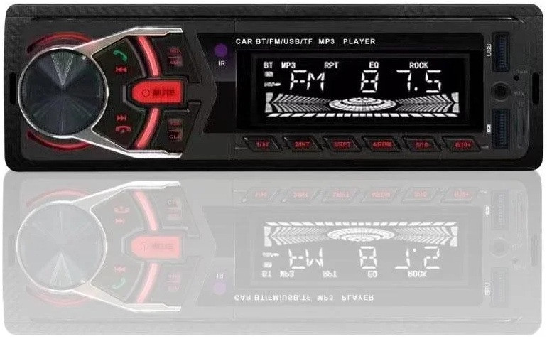 Автомагнітола JSD G-1103 ISO — RGB Bluetooth, 2xUSB, MP3 Player, FM, microSD, AUX, фото 1