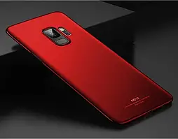 Чохол MSVII для Samsung Galaxy A8 Plus 2018 (полікарбонат) Red