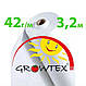 Белое агроволокно GROWTEX 42 г/м² 3.2х50 м защитная мульча для садов и огородов - фото 1 - id-p2638939428