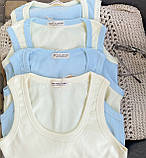 Жіноча базова майка з трикотажу в рубчик, фото 6