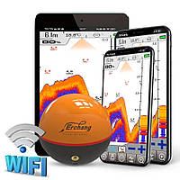 Ехолот Erchang F68 Wi-Fi – бездротовий сонар для риболовлі зі смартфона (iOS/Android), дальність до 100 м, глибина до 60 м