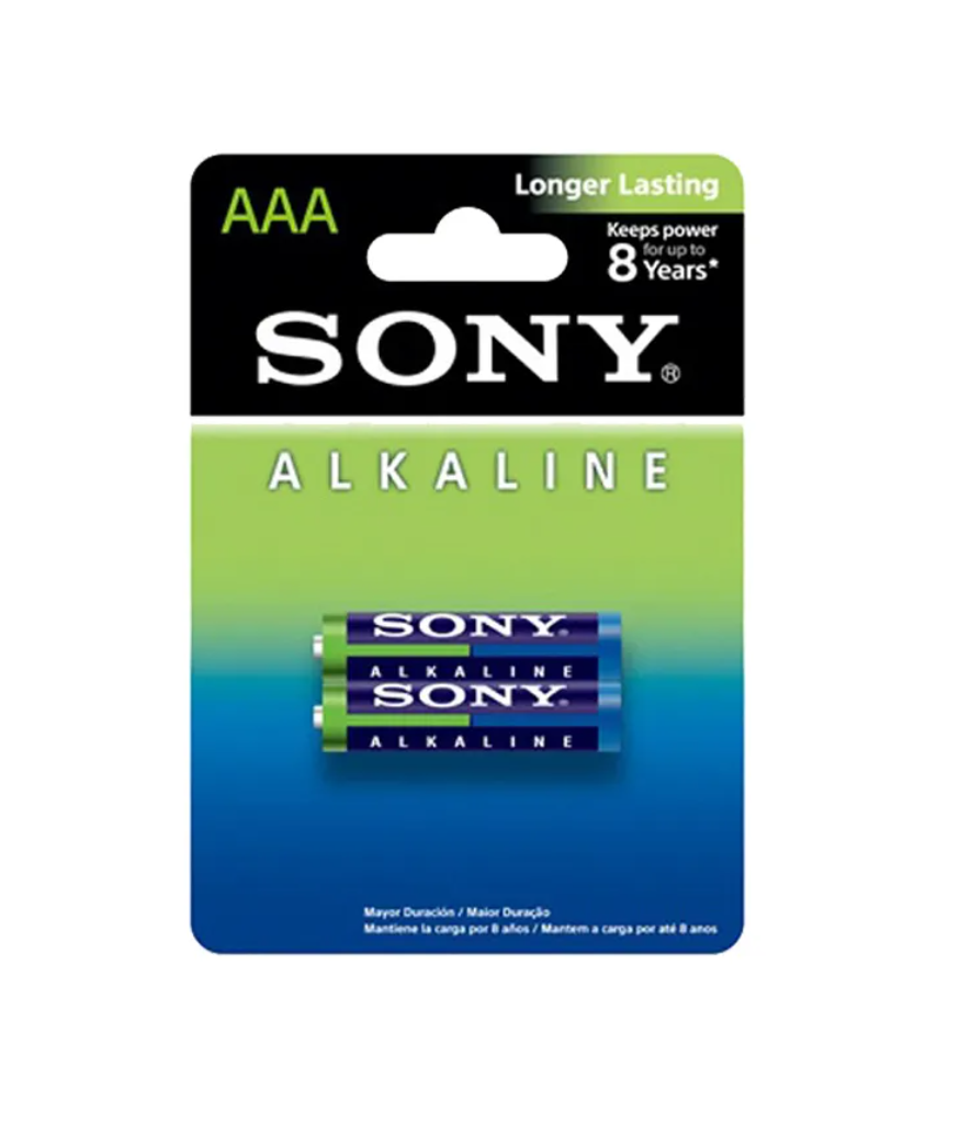 Батарейка Sony AAA LR03 Alkaline 2 штуки, фото 1