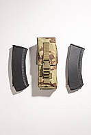 Тактичний закритий підсумок для 2 магазинів АК/AR-15 MOLLE, мультикам