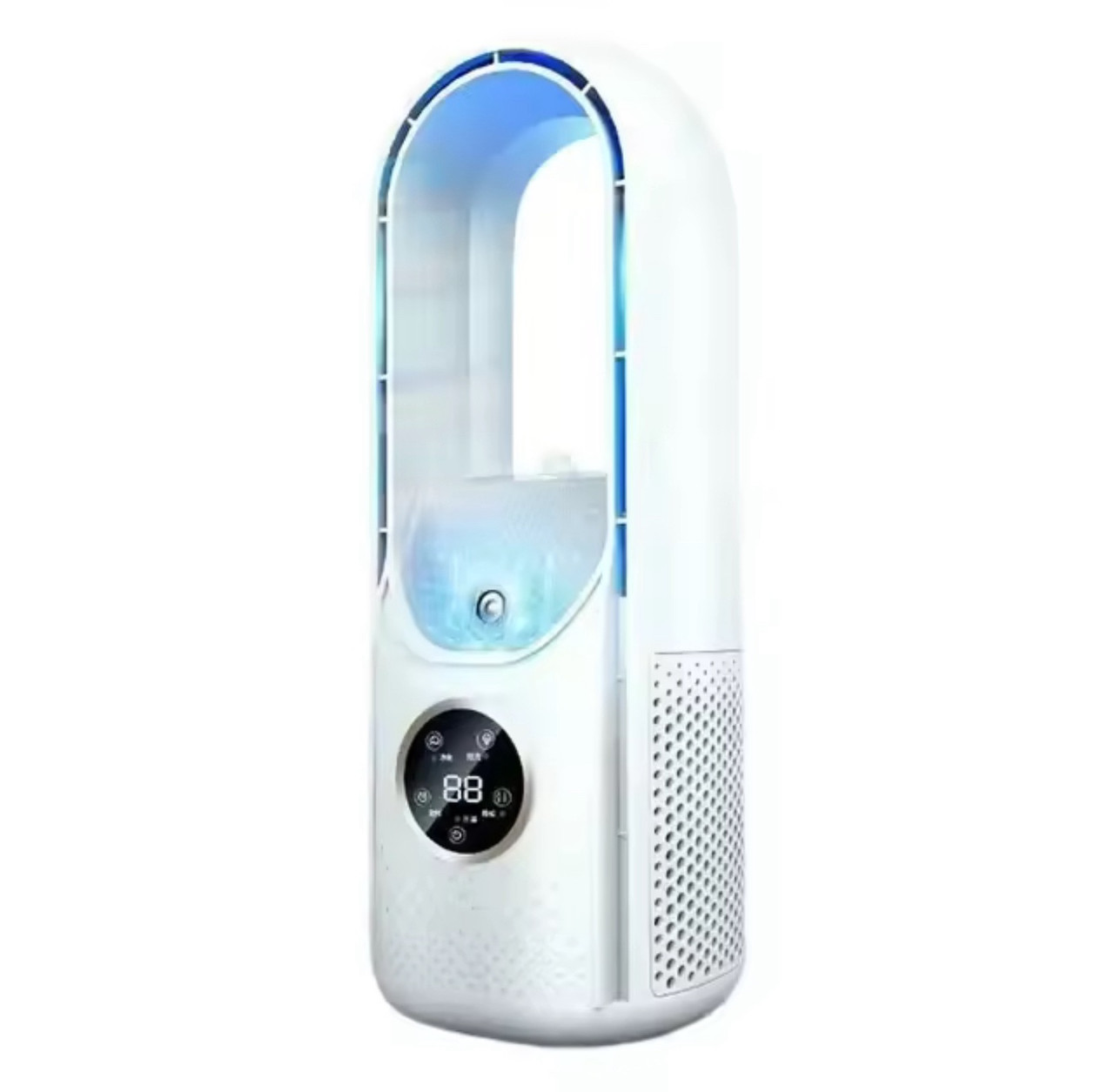 Безлопатевий вентилятор із зволоженням Air Multiplier White