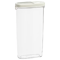Ємність для сипучих продуктів 2.3 л IKEA 365+ банка з кришкою, контейнер для круп прозорий 900.667.08