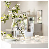 Ароматичні свічки таблетки IKEA LÖVSKOGSLUND Яблуко 30 шт х 3,5 години горіння чайні декоративні аромасвічки, фото 4