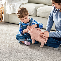 Плюшева дитяча іграшка Порося 39 см IKEA KNORRIG м'яка хрюшка свинка для дітей ІКЕА 602.604.48