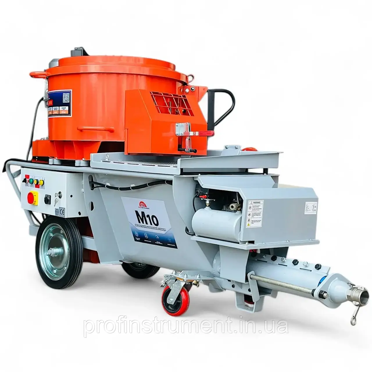 Цементна штукатурна станція Profinstrument M10 (380В 15-50л/хв), фото 1