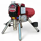 Поршневий безповітряний фарбувальний апарат Profinstrument 2200M (2.4 л/хв 1300 Вт), фото 2