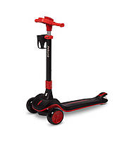 Самокат триколісний Caretero (Toyz) Satura Black