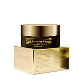 Відновлювальний равликовий крем преміум класу Deoproce snail recovery cream, 100 мл, фото 2