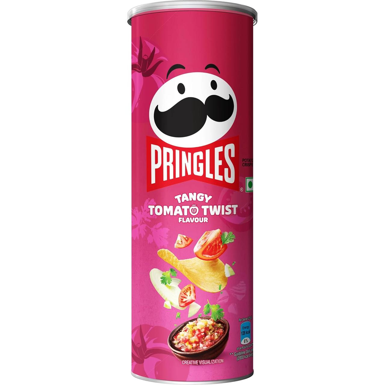 Чіпси Pringles Tangy Tomato Twist 102г, фото 1