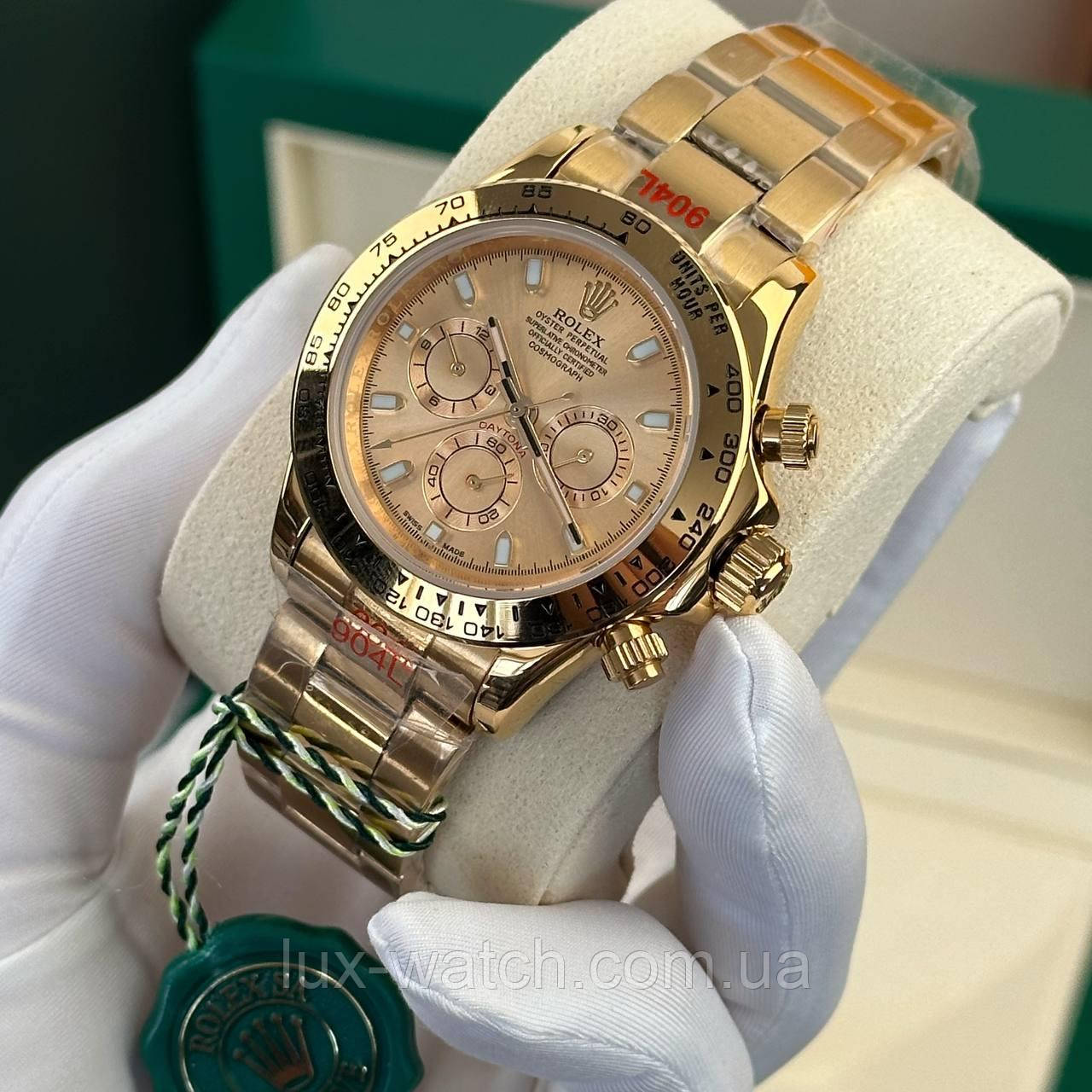 Годинник золотий Rolex Daytona Ролекс, фото 1
