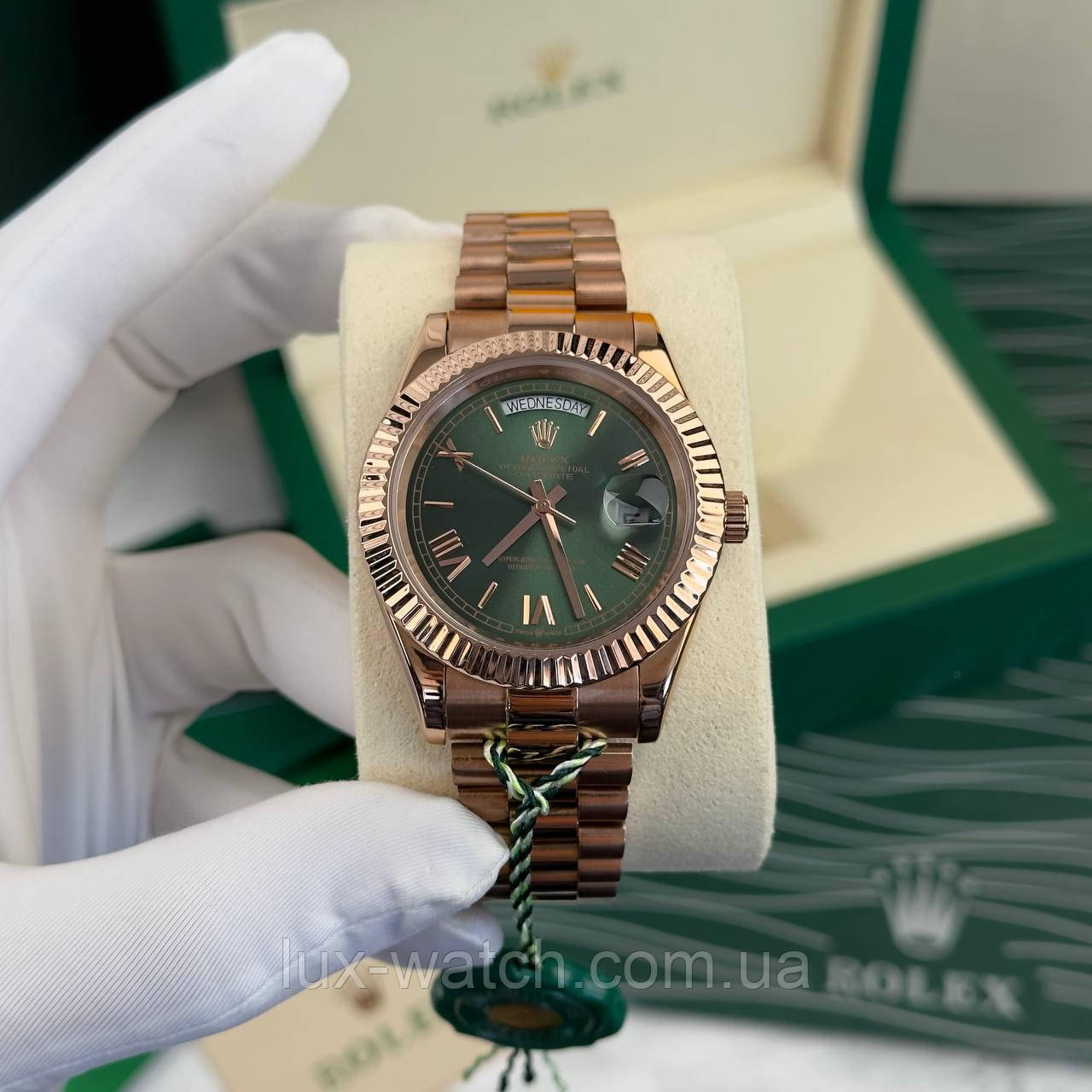 Швейцарський наручний годинник Rolex Day-Date