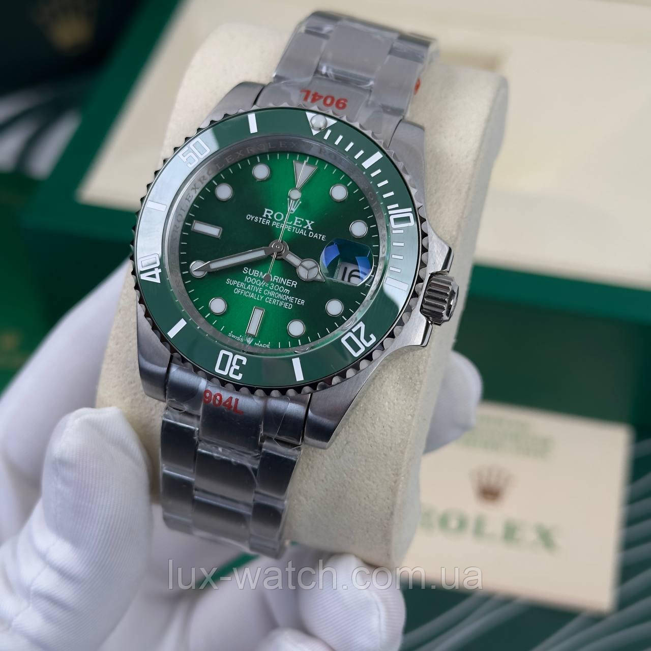 Годинник Rolex Submariner Hulk, фото 1