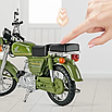 Модель мотоцикла, відтворює Honda JH-70 до найдрібніших деталей, зі світловими і звуковими ефектами, фото 5