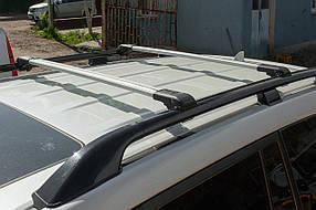 Поперечини під ключ (2 шт) Сірий для Volkswagen Touareg 2002-2010 рр