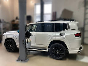 Розширювачі колісних арок VXR Чорний колір для Toyota Land Cruiser 300